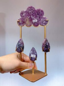 Crystal Cloud & Rain Decorations