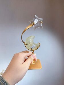 Crystal Star & Moon Decorations – Design 1