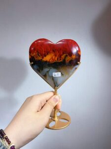 Crystal Heart Decorations