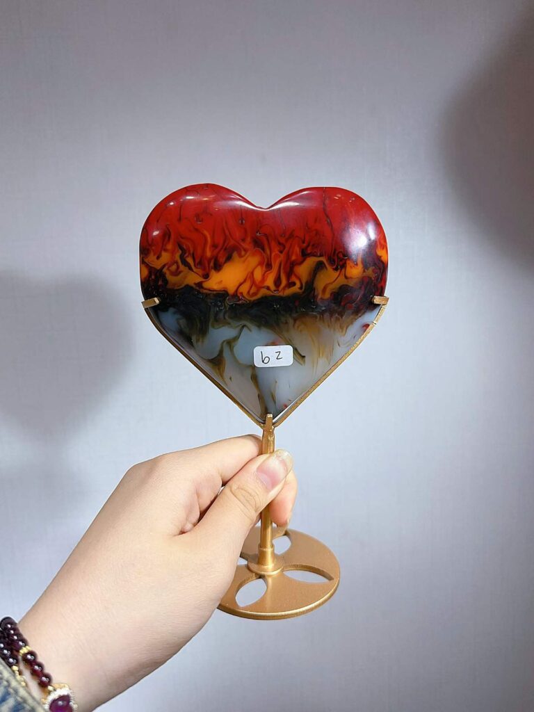 Crystal Heart Decorations