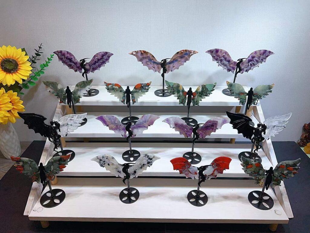 Crystal Flying Dragon Decorations