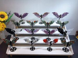 Crystal Flying Dragon Decorations
