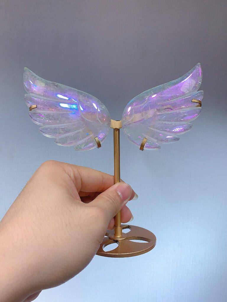Crystal Angel Wing Decorations