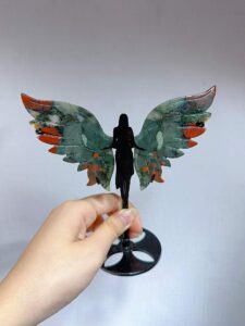 Small Crystal Archangel Wing Decorations