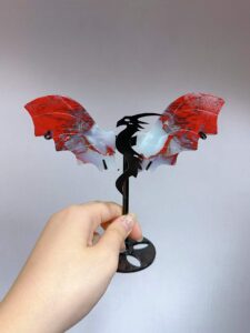 Crystal Flying Dragon Decorations