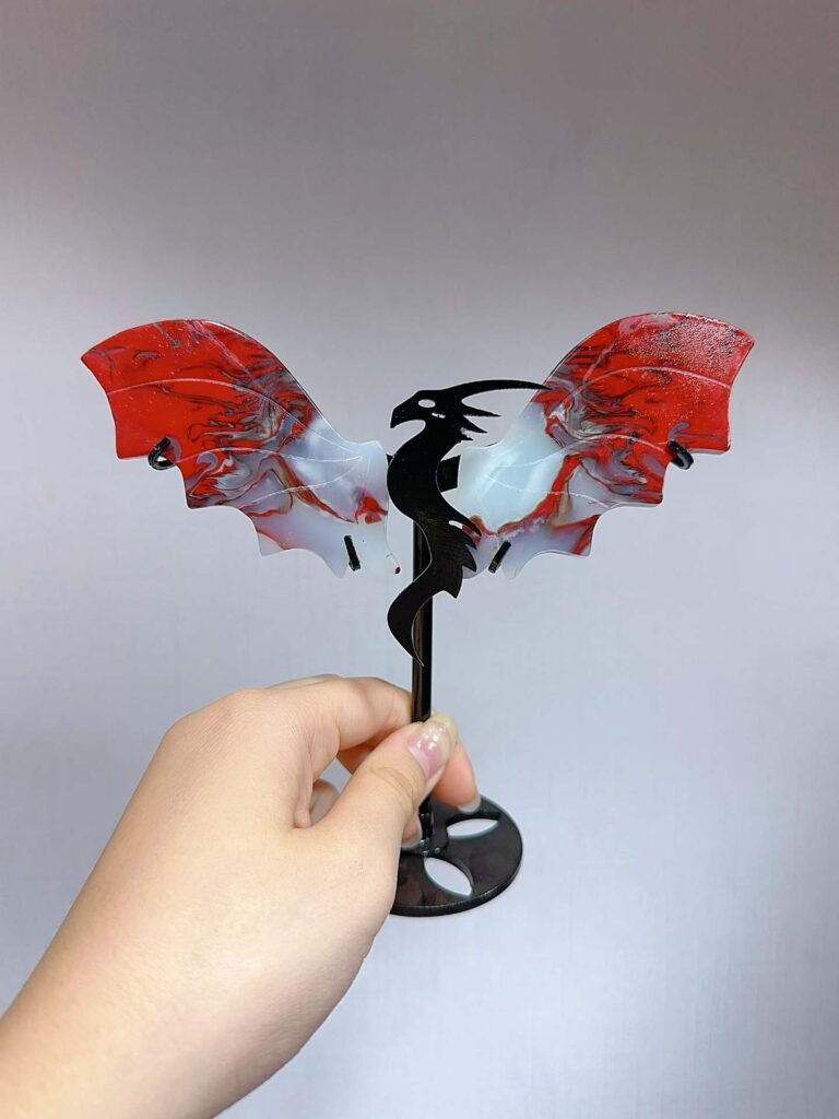 Crystal Flying Dragon Decorations