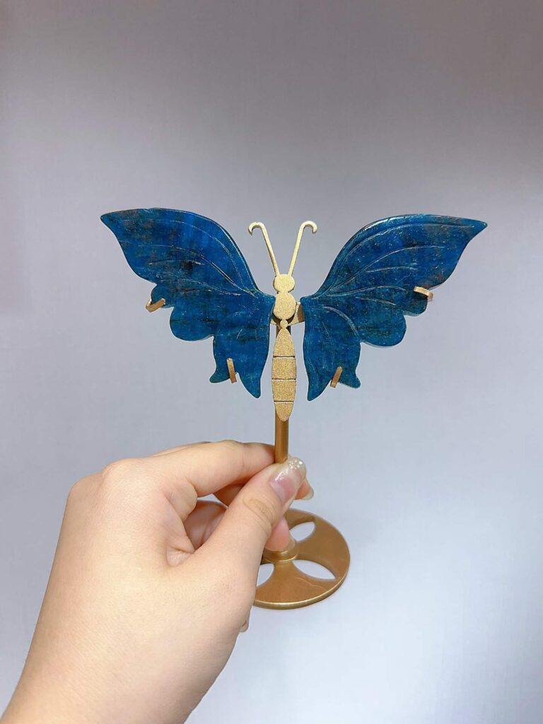 Small Crystal Butterfly Wing Decorations