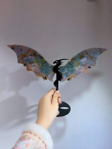 Crystal Flying Dragon Decorations