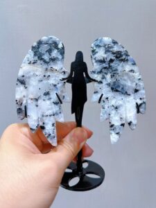 Crystal Fallen Angel Wing Decorations