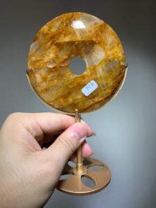 Crystal Peace Donut Decorations