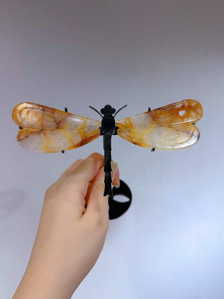 Crystal Dragonfly Decorations