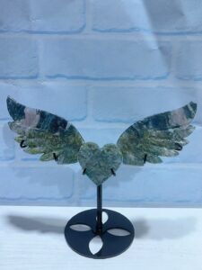 Crystal Heart Wing Decorations – Design 2