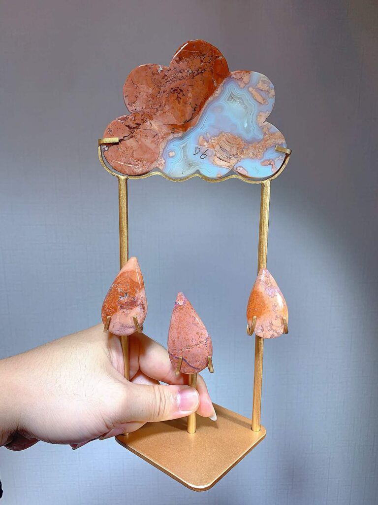Crystal Cloud & Rain Decorations