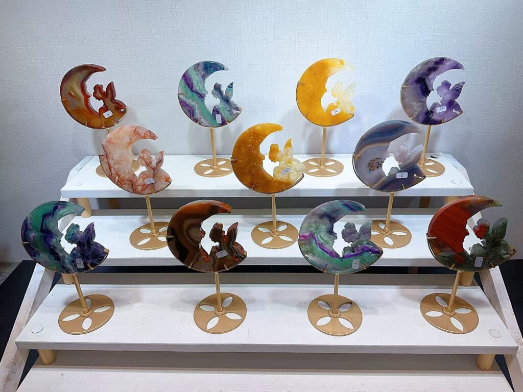 Crystal Moon Fairy Decorations