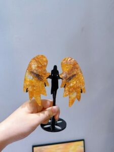 Crystal Fallen Angel Wing Decorations