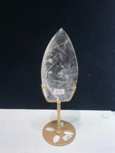 Clear Quartz Teardrop Decorations