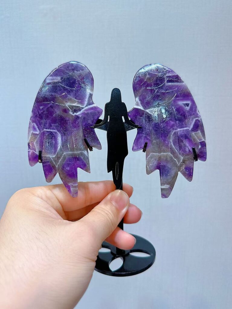 Crystal Fallen Angel Wing Decorations