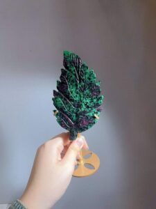Crystal Leaf Decorations