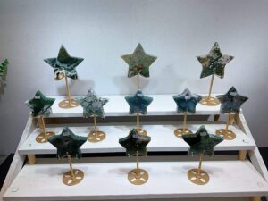 Crystal Five-Pointed Star Decorations – Design 1