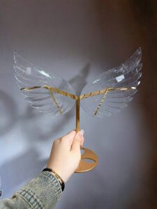 Crystal Angel Wing Decorations