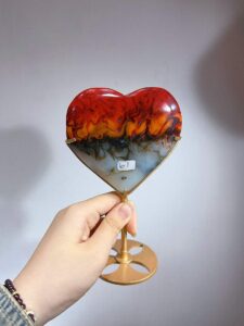 Crystal Heart Decorations