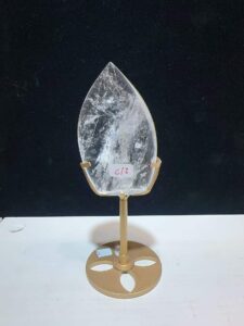 Clear Quartz Teardrop Decorations
