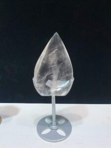 Clear Quartz Teardrop Decorations