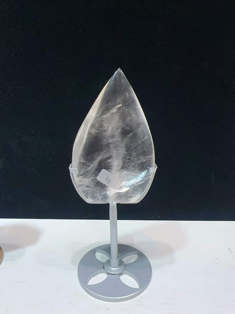 Clear Quartz Teardrop Decorations