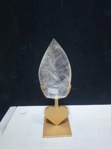 Clear Quartz Teardrop Decorations
