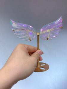 Crystal Angel Wing Decorations