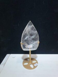 Clear Quartz Teardrop Decorations