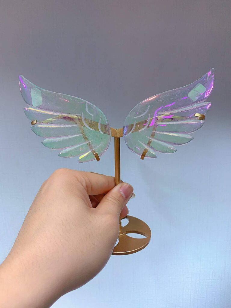 Crystal Angel Wing Decorations