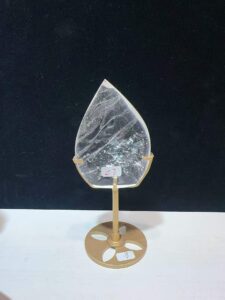 Clear Quartz Teardrop Decorations