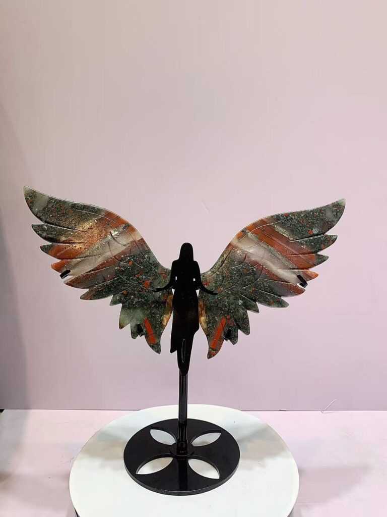 Large Crystal Archangel Wing Decorations
