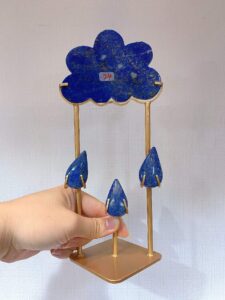 Crystal Cloud & Rain Decorations