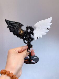 Small Crystal Devil Angel Wing Decorations