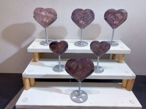 Crystal Heart Decorations