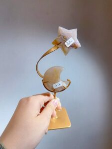 Crystal Star & Moon Decorations – Design 1