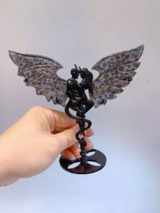 Small Crystal Devil Angel Wing Decorations