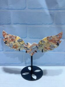 Crystal Heart Wing Decorations – Design 2