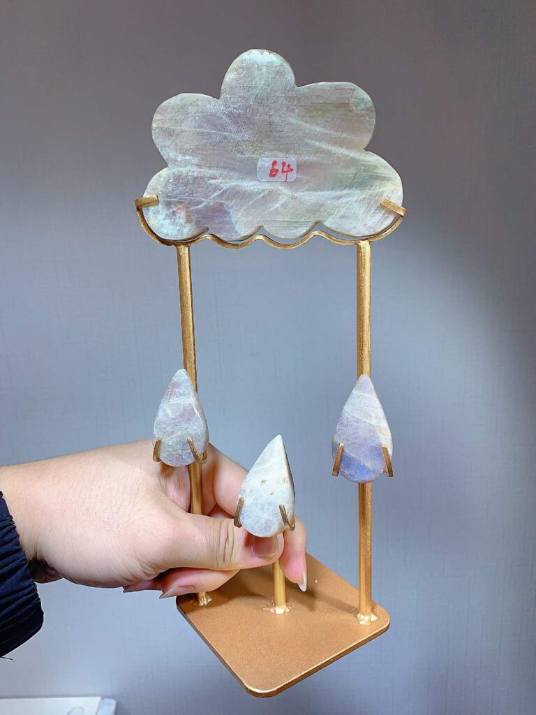 Crystal Cloud & Rain Decorations