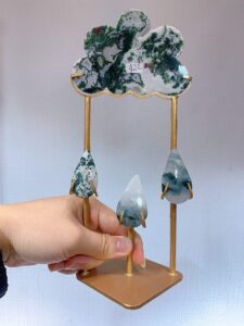 Crystal Cloud & Rain Decorations