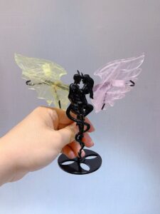 Small Crystal Devil Angel Wing Decorations