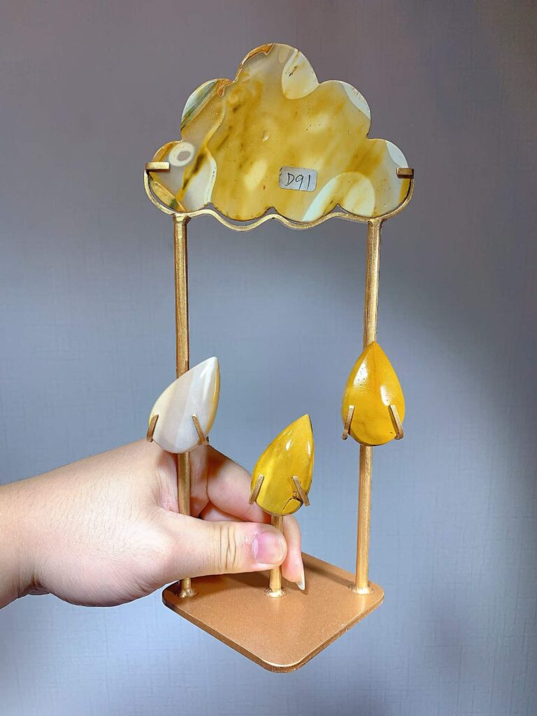 Crystal Cloud & Rain Decorations