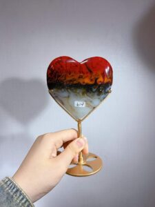 Crystal Heart Decorations