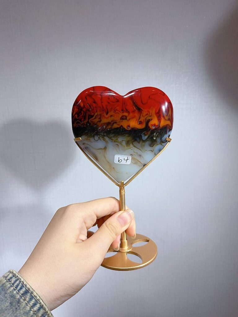 Crystal Heart Decorations