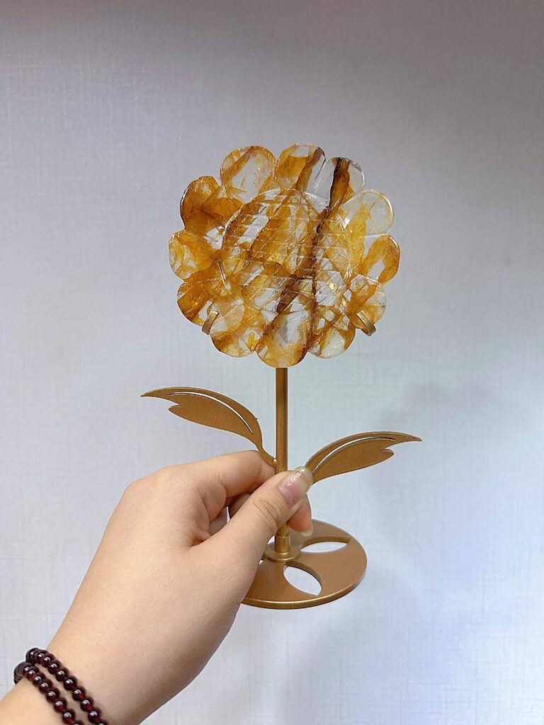 Crystal Sunflower Decorations