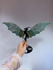 Crystal Flying Dragon Decorations