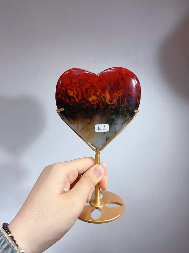Crystal Heart Decorations