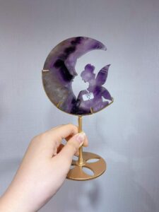 Crystal Moon Fairy Decorations